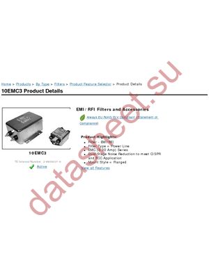 10EMC3 datasheet  